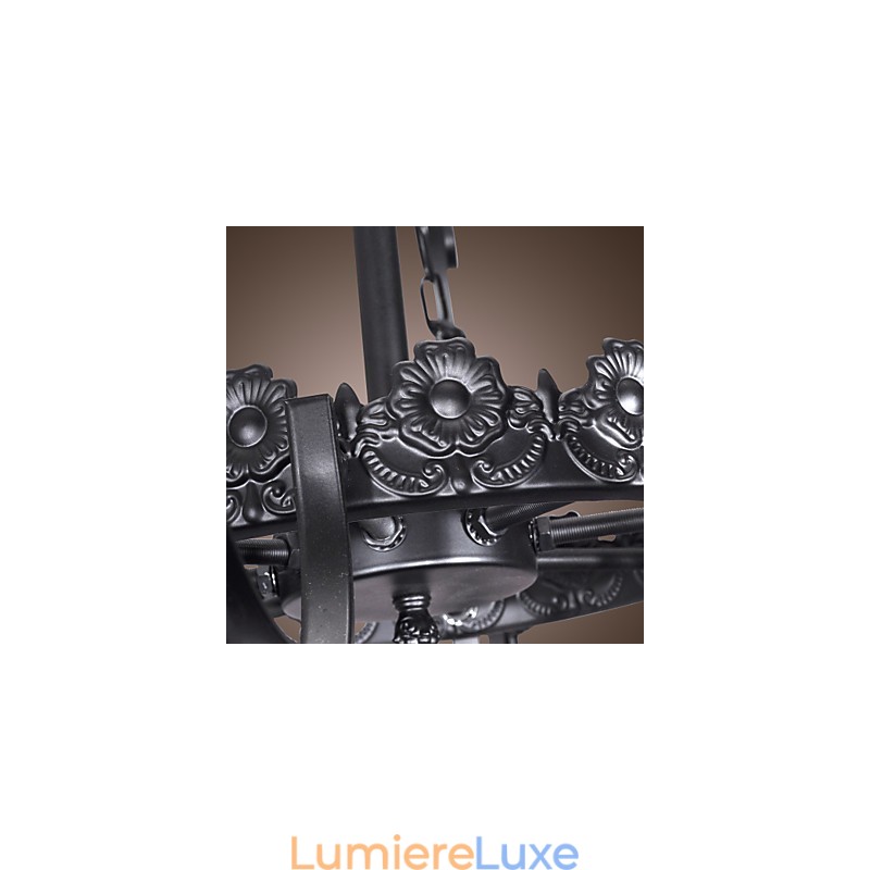Lustre traditionnel classique de style bougie