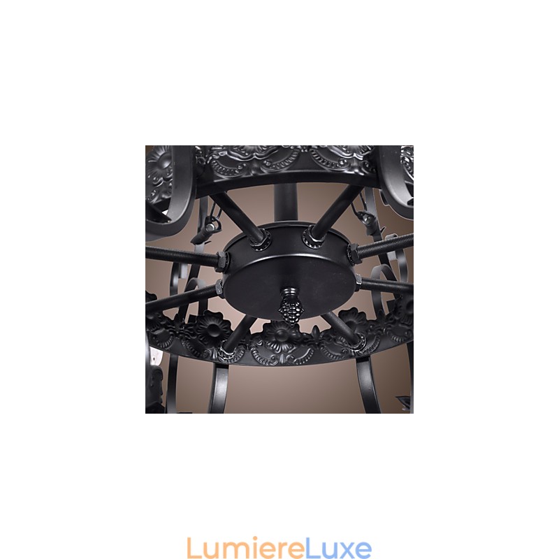 Lustre traditionnel classique de style bougie