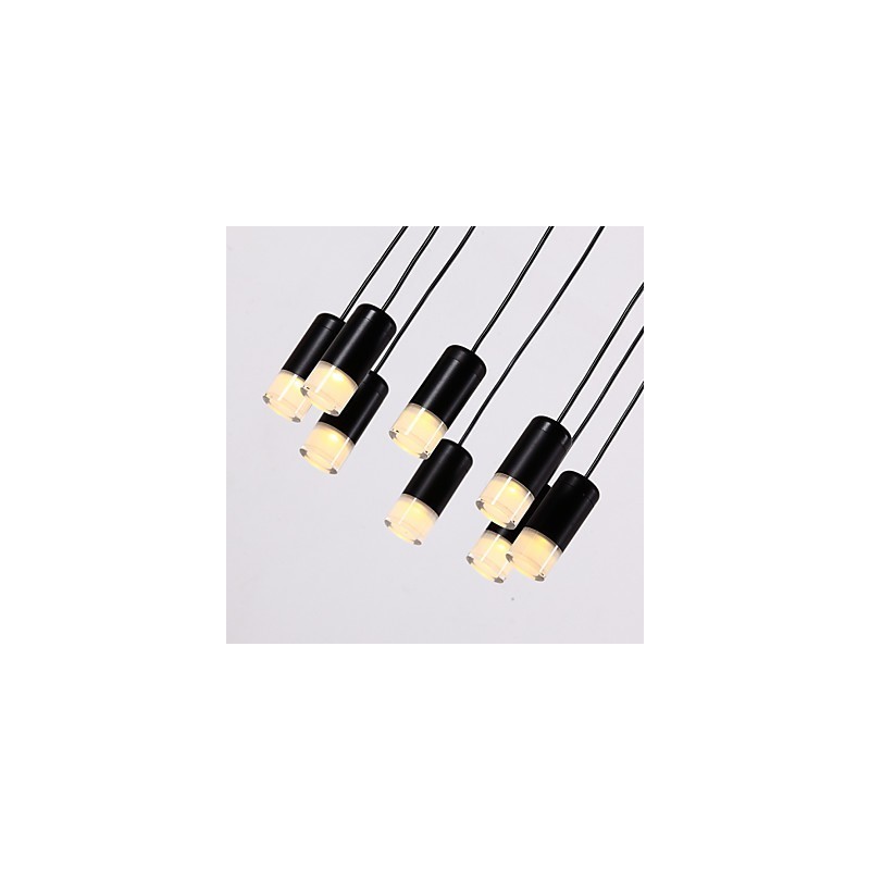 Suspension design créatif de lignes contractées et géométriques d'Europe du Nord