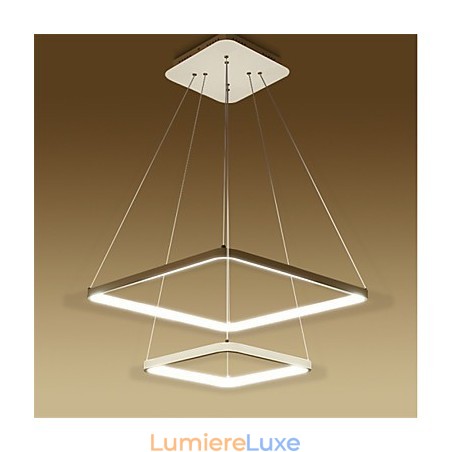 Suspension design moderne à 4 anneaux Suspension design moderne à 4 anneaux