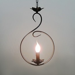 Suspension en bronze de style mini country