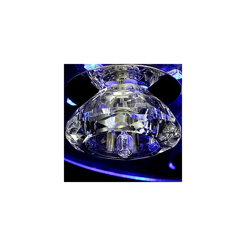 Lustre moderne en cristal Living 3 lumières