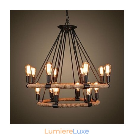 Suspension en métal style traditionnel, classique, rustique, style vintage, rétro, style campagnard Suspension en métal style traditionnel, classique, rustique, style vintage, rétro, style campagnard