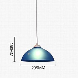 Lampe de supermarché à tête unique en acrylique transparent avec éclairage de cheminée