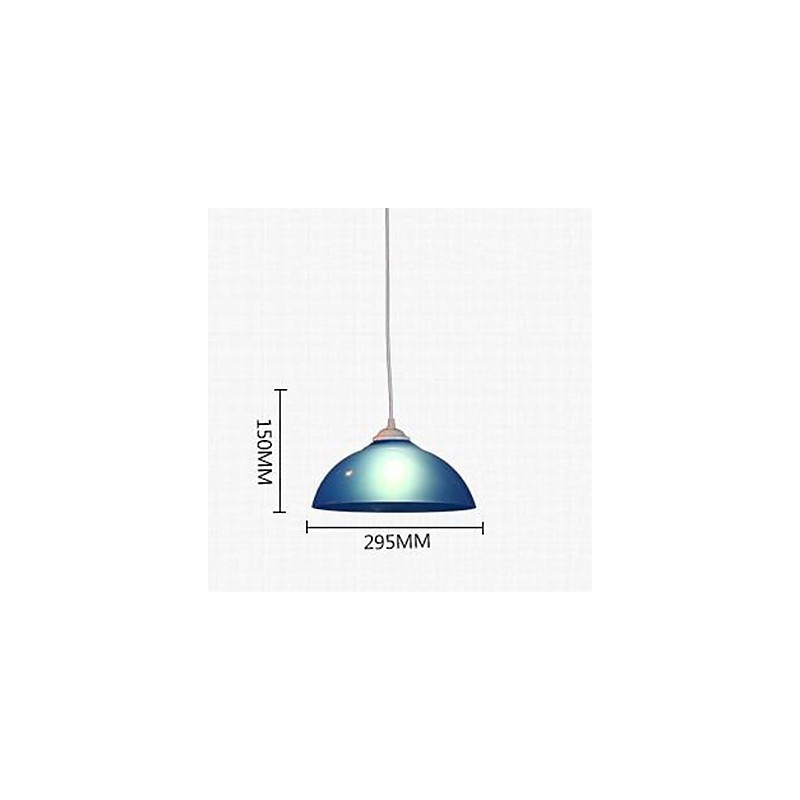 Lampe de supermarché à tête unique en acrylique transparent avec éclairage de cheminée