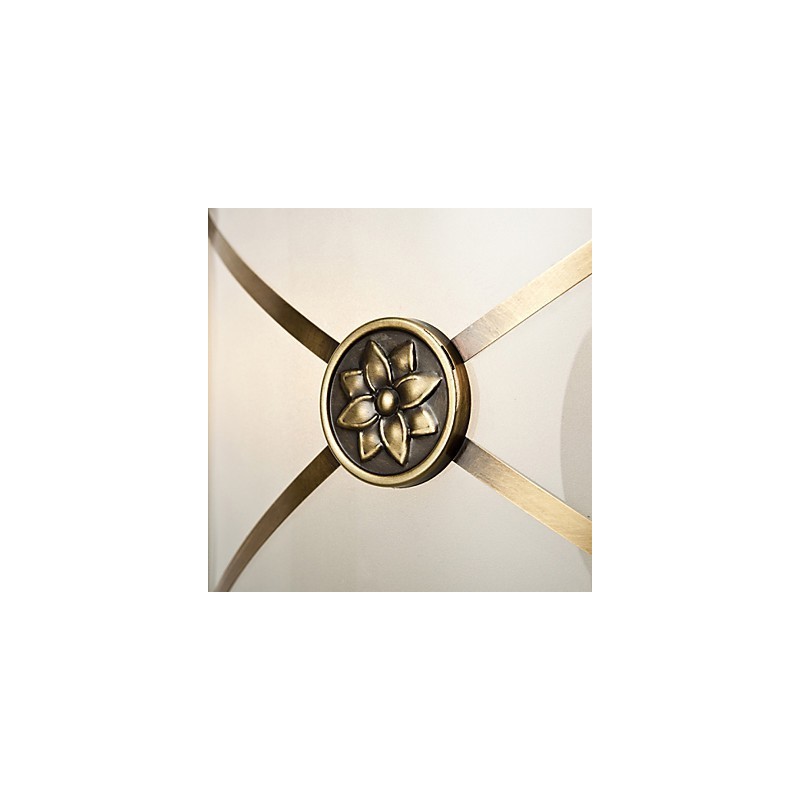 Plafonnier décoratif contemporain moderne en cuivre