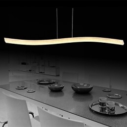 Suspension chromée contemporaine moderne