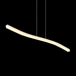 Suspension chromée contemporaine moderne