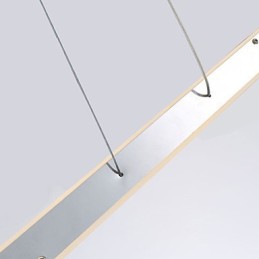 Suspension chromée contemporaine moderne