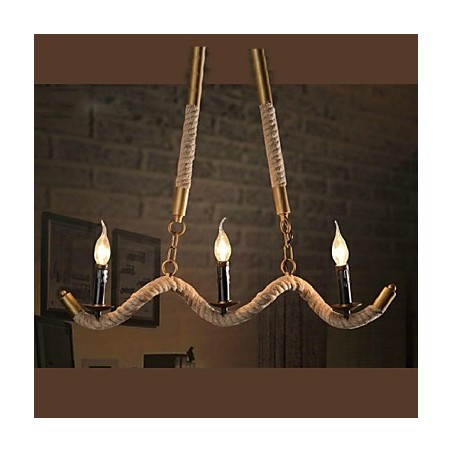 Suspension traditionnelle classique vintage rétro en métal galvanisé Suspension traditionnelle classique vintage rétro en métal galvanisé