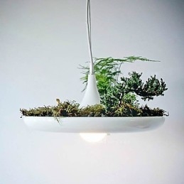 Lampes et lanternes de jardin en aluminium Nordic Creative Contracted Sky Garden Light, éclairage sans terre pour plantes