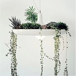 Lampes et lanternes de jardin en aluminium Nordic Creative Contracted Sky Garden Light, éclairage sans terre pour plantes