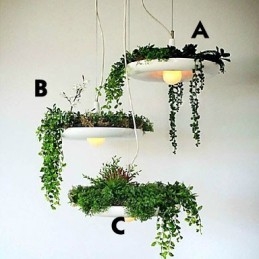 Lampes et lanternes de jardin en aluminium Nordic Creative Contracted Sky Garden Light, éclairage sans terre pour plantes