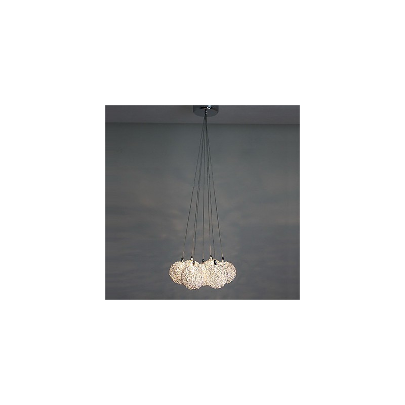 Suspension en métal galvanisé de style mini contemporain moderne