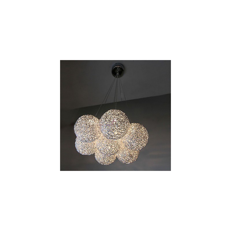 Suspension en métal galvanisé de style mini contemporain moderne