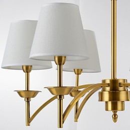 Famille de luminaires suspendus décoratifs modernes et contemporains blanc pur