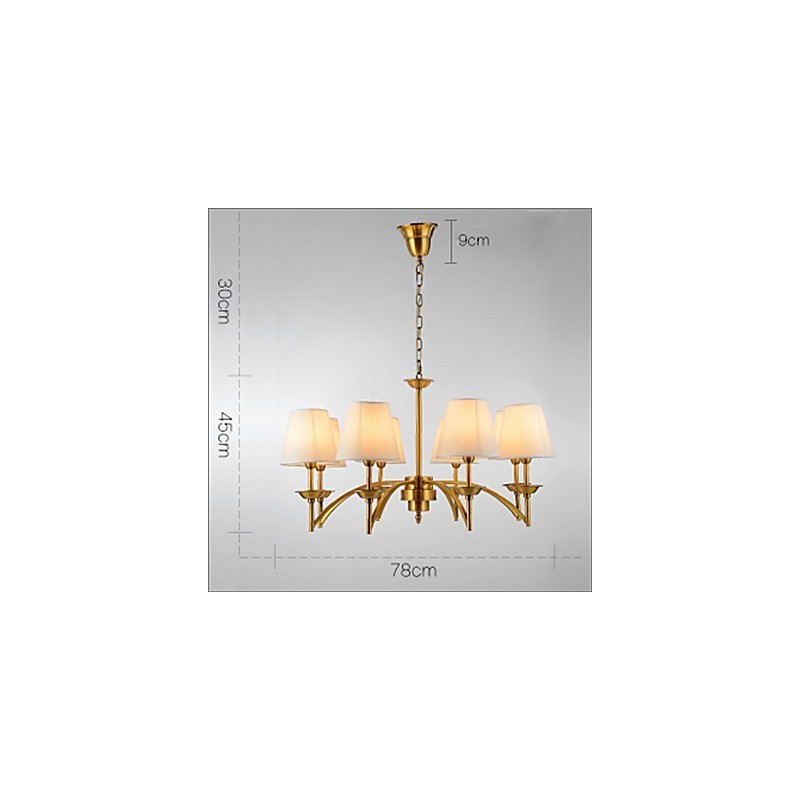 Famille de luminaires suspendus décoratifs modernes et contemporains blanc pur