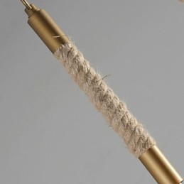Suspension traditionnelle classique vintage rétro en métal galvanisé