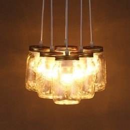 Lampe à trois gouttes en verre pour enfants, bouteille à souhaits créative