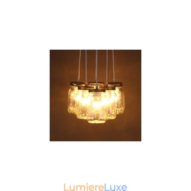Lampe à trois gouttes en verre pour enfants, bouteille à souhaits créative