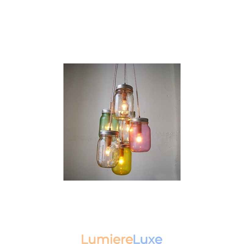 Lampe à trois gouttes en verre pour enfants, bouteille à souhaits créative
