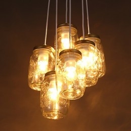Lampe à trois gouttes en verre pour enfants, bouteille à souhaits créative