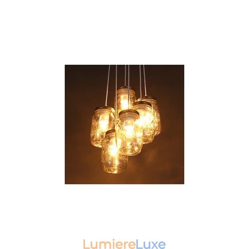 Lampe à trois gouttes en verre pour enfants, bouteille à souhaits créative