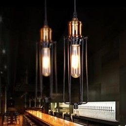 Petit plafonnier Gladiator industriel et créatif pour café nord-américain