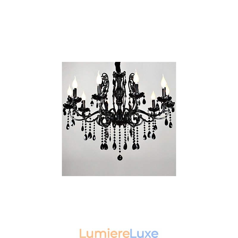 Lustre moderne, contemporain, traditionnel, classique, campagnard, globe, cristal, mini, autres, en métal
