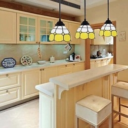 Lampes et lanternes en verre à abat-jour contracté européen de la Méditerranée