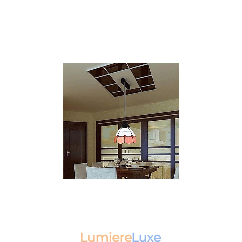 Lampes et lanternes en verre à abat-jour contracté européen de la Méditerranée
