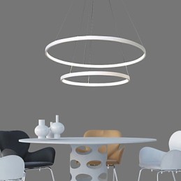 Suspension design moderne de haute qualité à deux anneaux