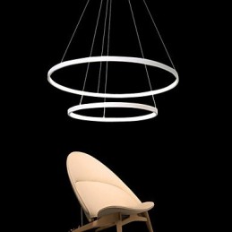 Suspension design moderne de haute qualité à deux anneaux
