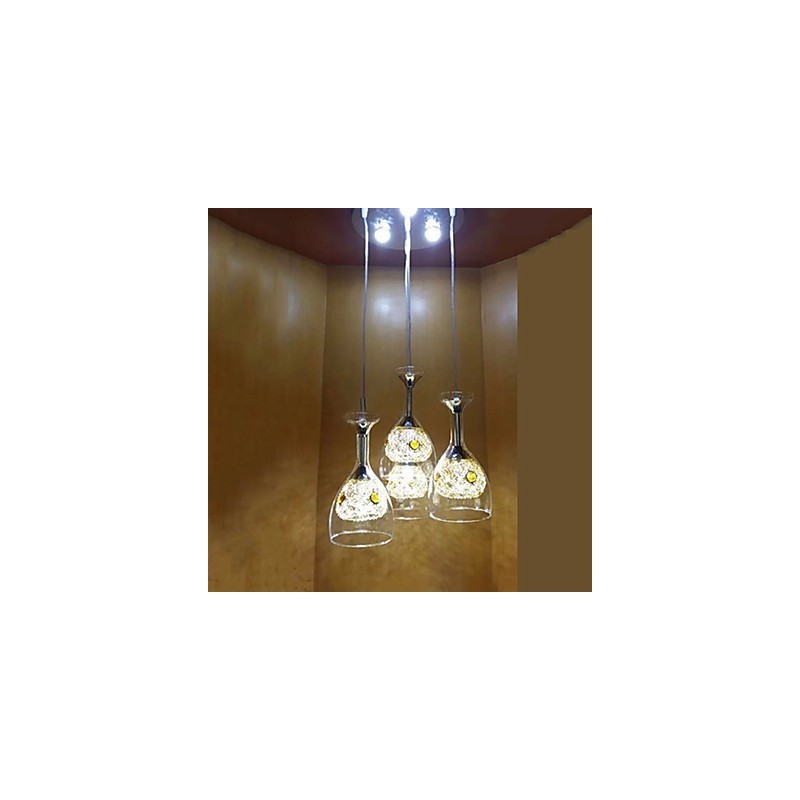 Suspensions modernes contemporaines en verre