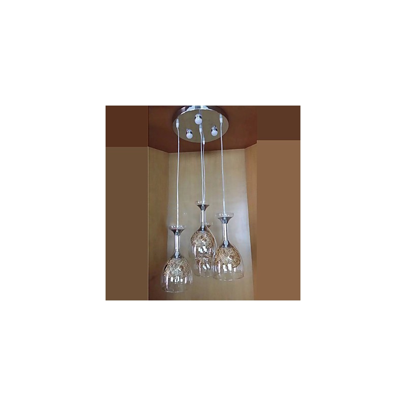 Suspensions modernes contemporaines en verre