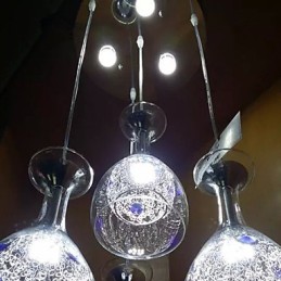 Suspensions modernes contemporaines en verre