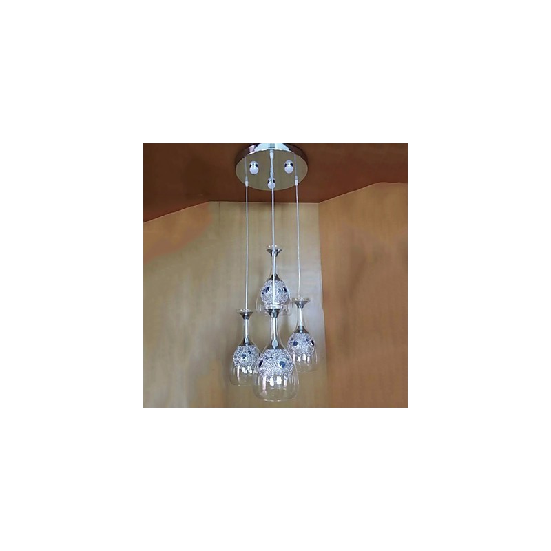 Suspensions modernes contemporaines en verre