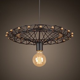 Plafonniers rétro classiques en métal, lampes suspendues simples, lampe suspendue de café