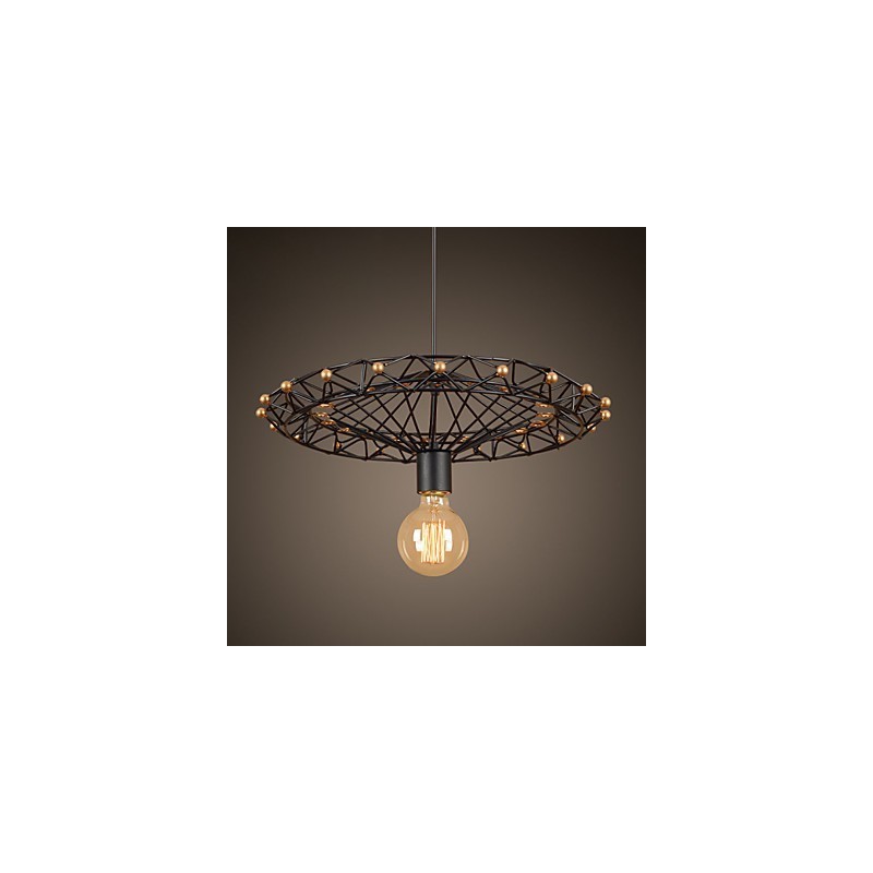 Plafonniers rétro classiques en métal, lampes suspendues simples, lampe suspendue de café