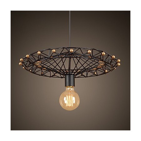 Plafonniers rétro classiques en métal, lampes suspendues simples, lampe suspendue de café Plafonniers rétro classiques en métal, lampes suspendues simples, lampe suspendue de café