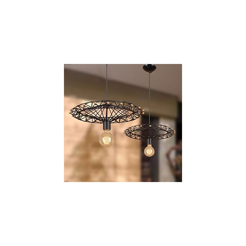 Plafonniers rétro classiques en métal, lampes suspendues simples, lampe suspendue de café
