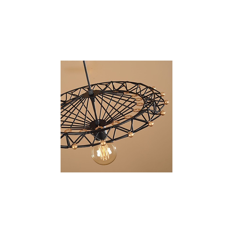 Plafonniers rétro classiques en métal, lampes suspendues simples, lampe suspendue de café
