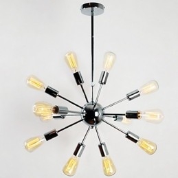 Lustre en métal galvanisé
