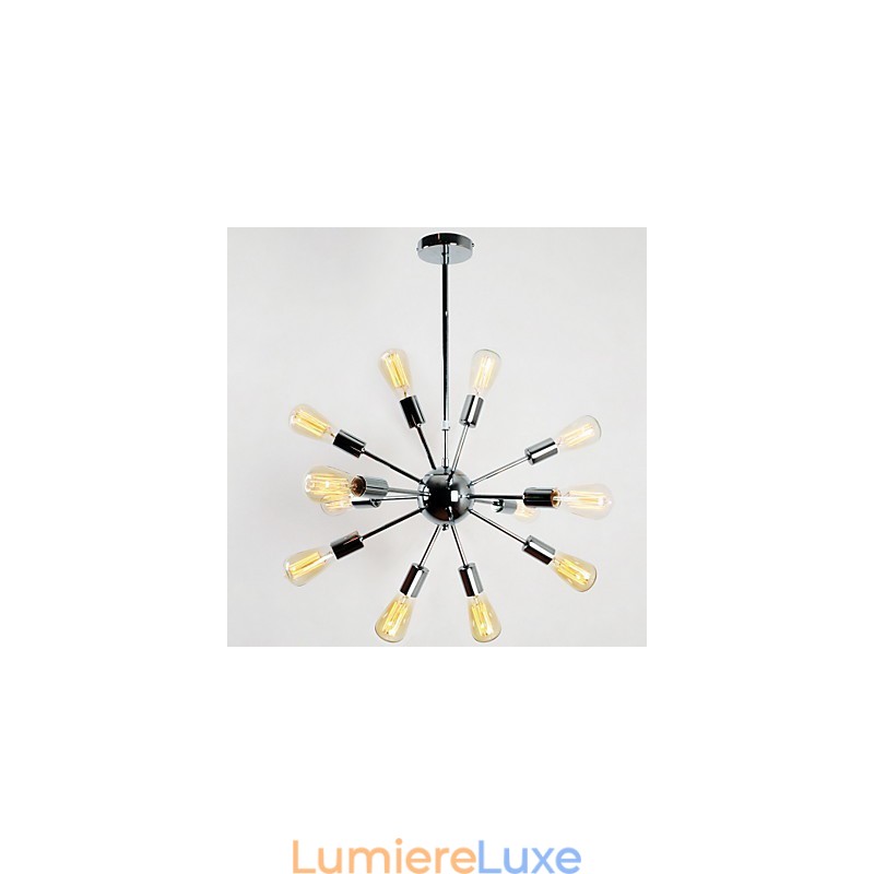 Lustre en métal galvanisé