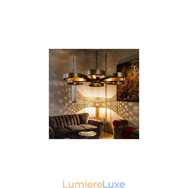 Plafonniers rétro classiques en métal, lampes suspendues simples, lampe suspendue de café