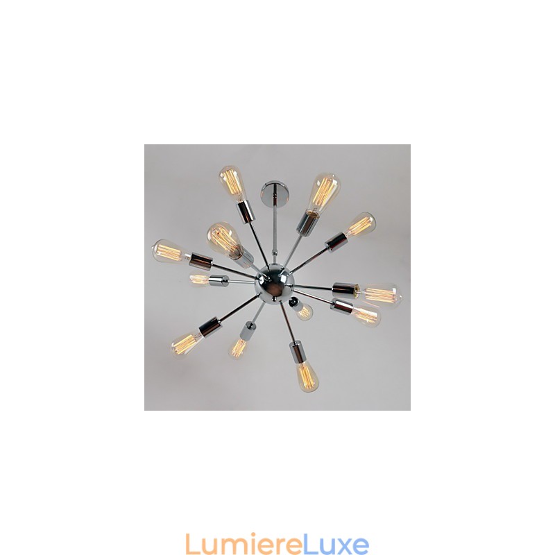 Lustre en métal galvanisé