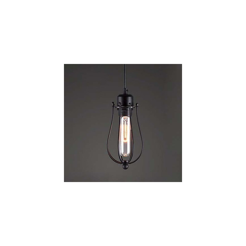 Petites cages, suspension Edison pour repas, luminaire de restauration, lustre pour café