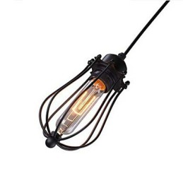 Petites cages, suspension Edison pour repas, luminaire de restauration, lustre pour café