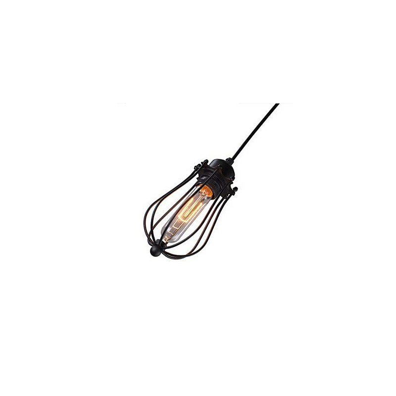 Petites cages, suspension Edison pour repas, luminaire de restauration, lustre pour café