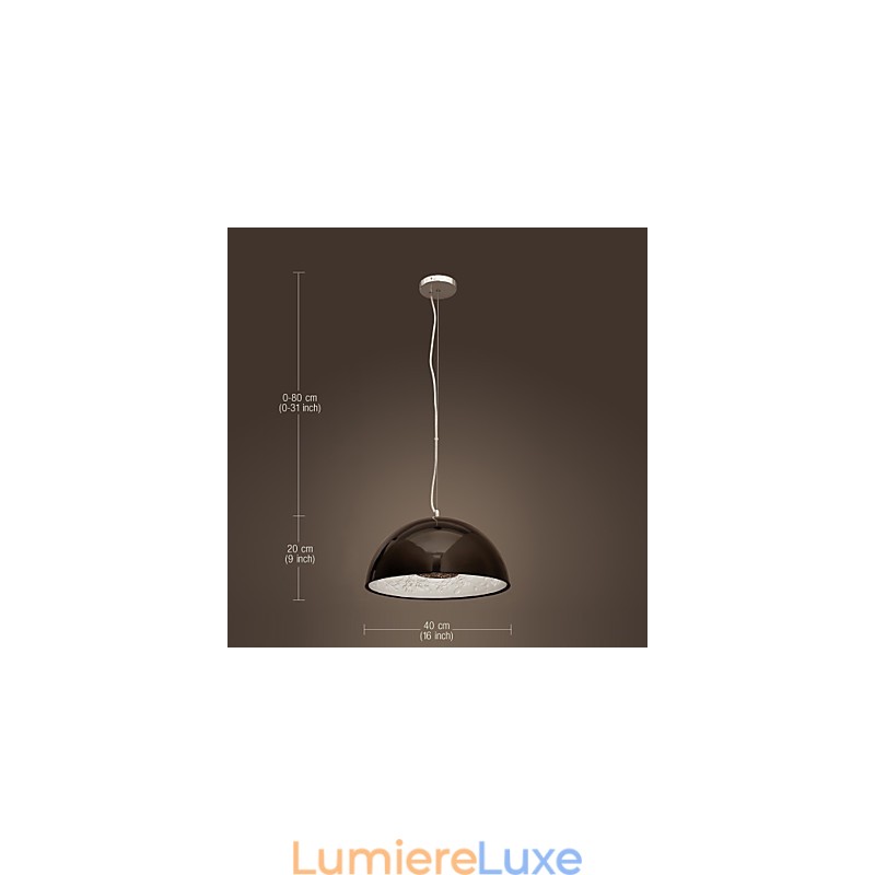 Suspension moderne contemporaine de style mini bol